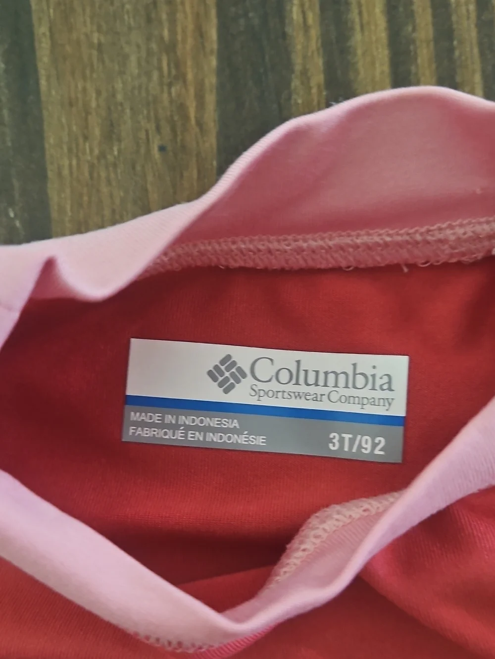 Columbia Omni Shade Toddler 3/4 Sleeve Pink Rashguard Size 3T